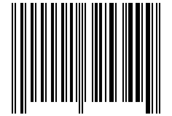 Number 1325349 Barcode