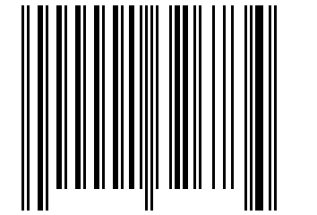 Number 1326734 Barcode