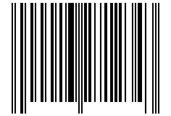 Number 13271234 Barcode