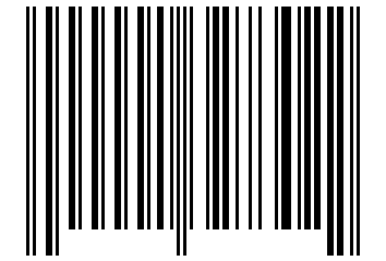 Number 1327302 Barcode