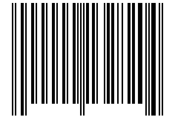 Number 132820 Barcode