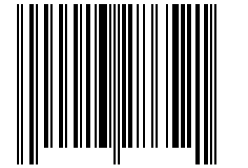 Number 13286521 Barcode