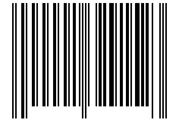 Number 1329152 Barcode