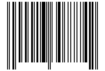 Number 13307774 Barcode