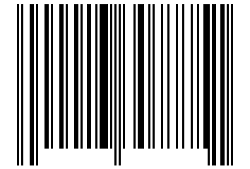 Number 13307775 Barcode