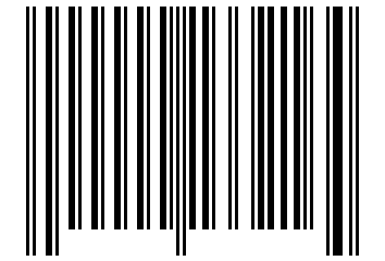 Number 133216 Barcode