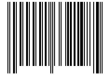 Number 1332198 Barcode