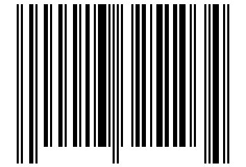 Number 13325103 Barcode