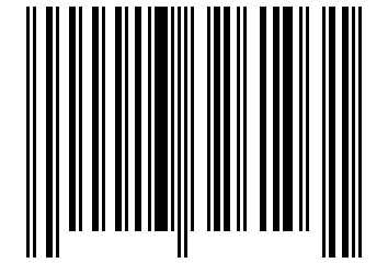 Number 13326103 Barcode