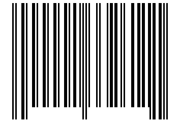 Number 1332611 Barcode