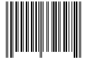Number 1332627 Barcode