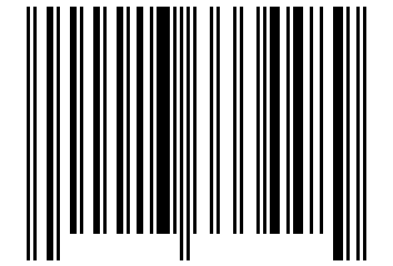 Number 13333448 Barcode