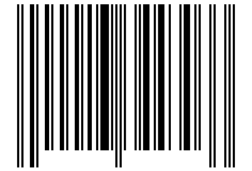 Number 13344303 Barcode
