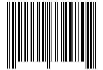 Number 1334980 Barcode