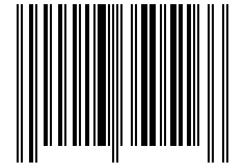 Number 13350516 Barcode