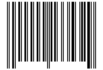 Number 133532 Barcode