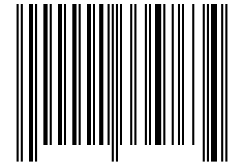 Number 1335763 Barcode