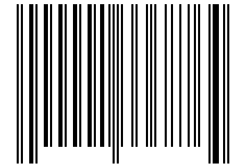 Number 1336876 Barcode