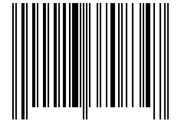 Number 13370834 Barcode