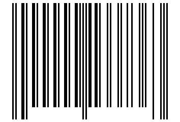 Number 133736 Barcode