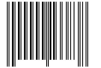 Number 133838 Barcode