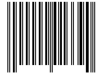 Number 13390 Barcode