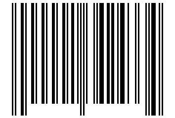 Number 1342433 Barcode