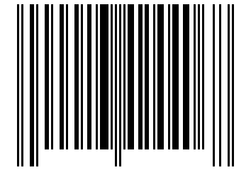 Number 13424406 Barcode