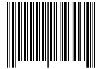 Number 134317 Barcode