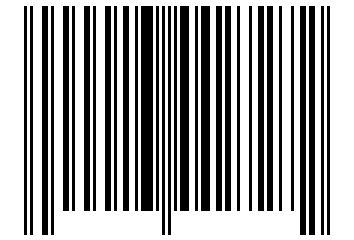 Number 13442727 Barcode