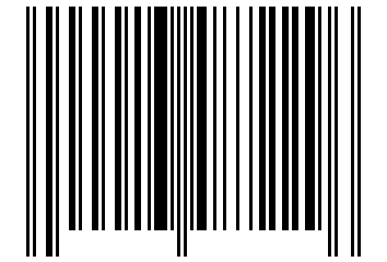 Number 13487229 Barcode