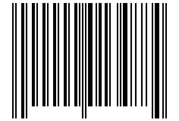 Number 13488 Barcode