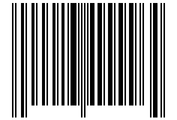 Number 13499996 Barcode