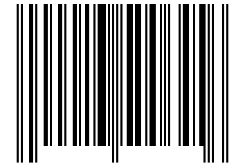 Number 13500645 Barcode