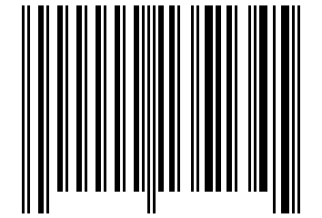 Number 135134 Barcode