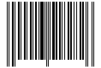 Number 13518282 Barcode