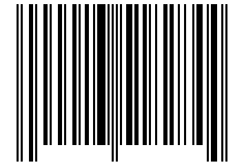 Number 13518284 Barcode