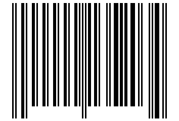 Number 135203 Barcode