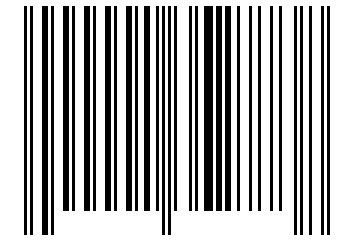Number 1352773 Barcode