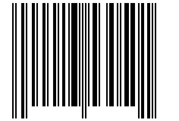 Number 13530501 Barcode