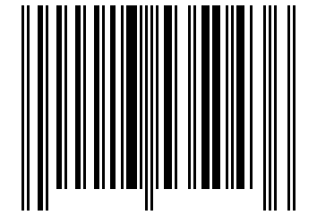 Number 13535043 Barcode