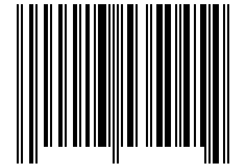 Number 13535045 Barcode