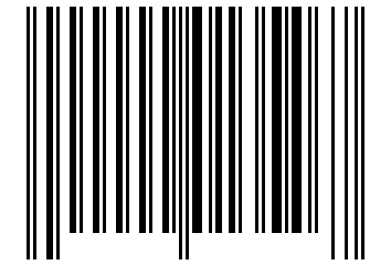 Number 13546 Barcode