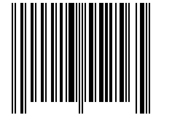 Number 13552565 Barcode