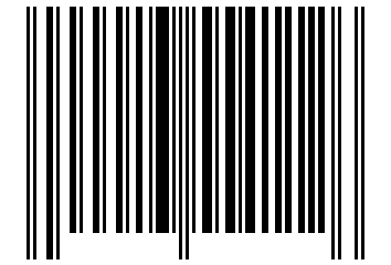 Number 13554112 Barcode