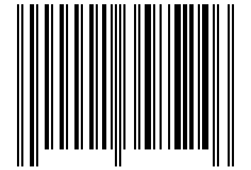 Number 1358524 Barcode