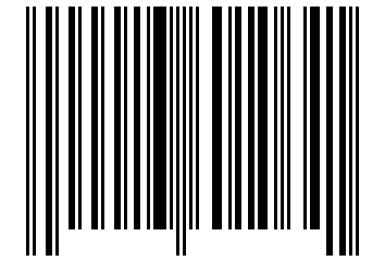 Number 13601064 Barcode