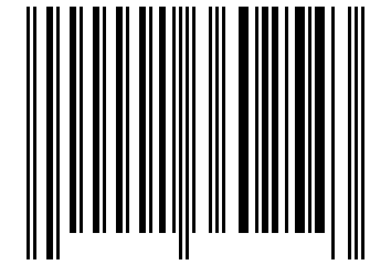 Number 1360254 Barcode