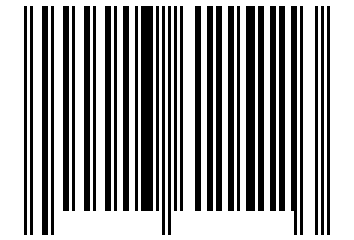 Number 13611511 Barcode