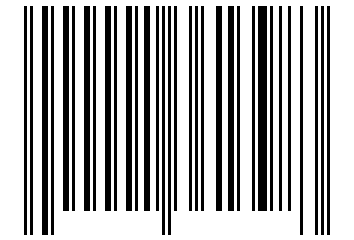 Number 1361398 Barcode